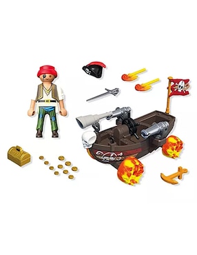 Playmobil Funstars Racing barco pirata 71720
