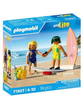 Playmobil Pequeña escuela de surf 71907