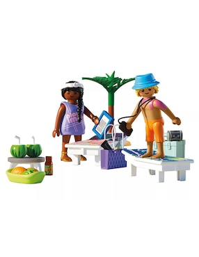 Playmobil Viaje en la Playa en Pareja 71908
