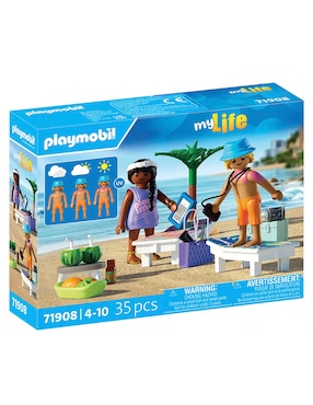 Playmobil Viaje en la Playa en Pareja 71908