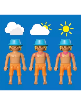 Playmobil Viaje en la Playa en Pareja 71908