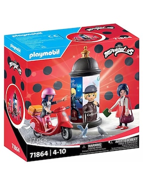 Playmobil Paseo en Scooter París 71864 Miraculous