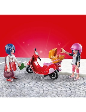 Playmobil Paseo en Scooter París 71864 Miraculous