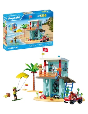 Playmobil Torre de vigilancia con coche 71903