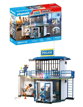 Playmobil Comisaría con sala de investigación 71874