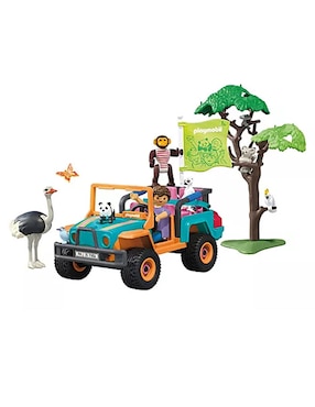 Playmobil Animal & Friends Vehículo todo terreno de colores 71854