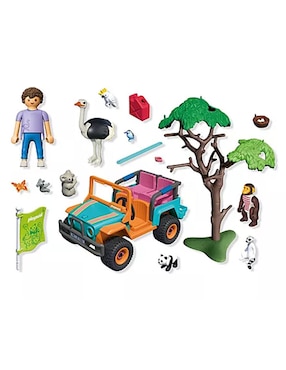 Playmobil Animal & Friends Vehículo todo terreno de colores 71854