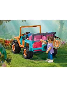 Playmobil Animal & Friends Vehículo todo terreno de colores 71854