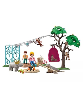 Playmobil Animals & Friends Fiesta de Cumpleaños divertida 71855