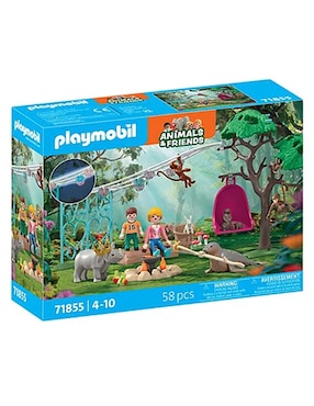 Playmobil Animals & Friends Fiesta de Cumpleaños divertida 71855