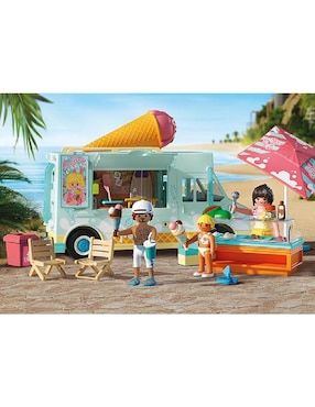 Playmobil Camión de helados con tienda de surf 71904