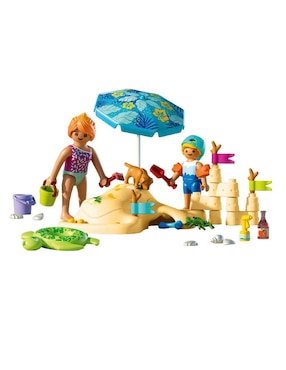 Playmobil Diversión familiar en la playa 71906