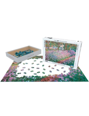 Rompecabezas El jardín de monet Eurographics 1000 piezas