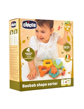 Juguete clasificador baobab eco+ Chicco juego armable infantil unisex