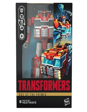 Figura de acción articulada Transformers: Age of the Primes especial Transformers 2 en 1