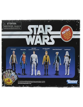 Set figuras acción articulada Star Wars Episode IV: A New Hope collectors Star Wars