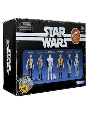 Set figuras acción articulada Star Wars Episode IV: A New Hope collectors Star Wars