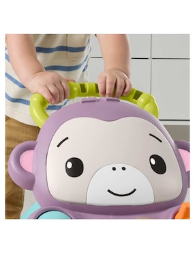 Andadera unisex Mattel Aprende conmigo amigo mono Fisher price