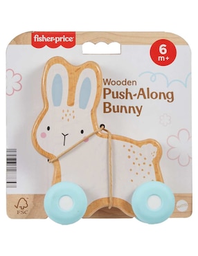 Conejito pasea conmigo de madera  Fisher Price