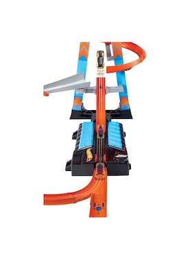 Pista armable Hot Wheels Torre de choque aéreo