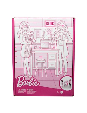 Set muñecas Barbie Laboratorio de ciencias