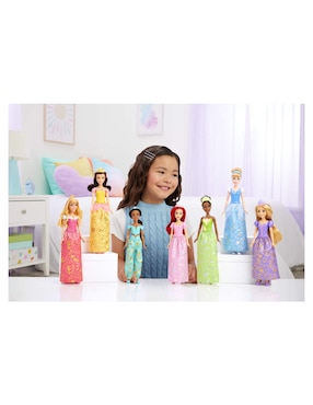 Set muñecas Disney paquete de 7 princesas