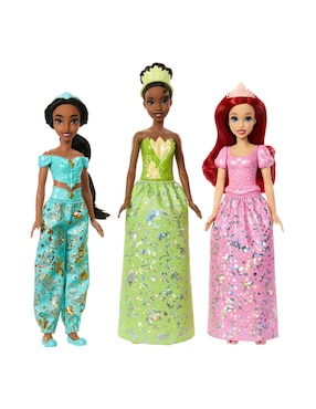 Set muñecas Disney paquete de 7 princesas