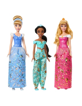 Set muñecas Disney paquete de 7 princesas
