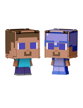 Figura de acción Steve especial Minecraft 2 en 1