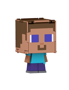 Figura de acción Steve especial Minecraft 2 en 1
