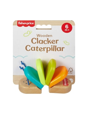 Oruguita de madera Fisher Price