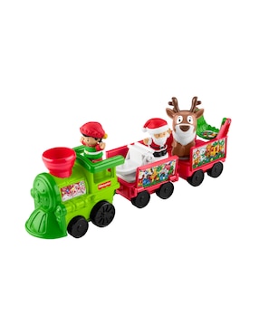 Tren navideño Little People de little people