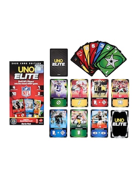 Uno Elite NFL juego de mesa NFL Starter pack Uno