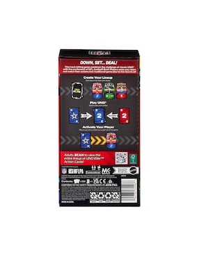 Uno Elite NFL juego de mesa NFL Starter pack Uno
