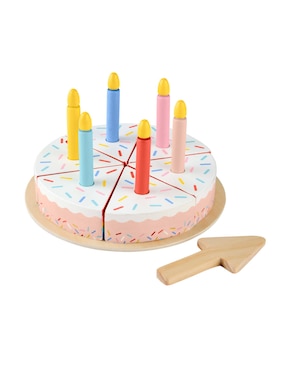 Pastel de cumpleaños de madera Fisher Price