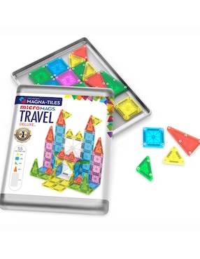 Magnatiles Magna-tiles micromags travel deluxe 254055TS