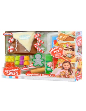 Set de juego creative chefs holiday gingerbread house kit Little Tikes