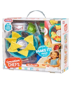 Set de juego creative chefs nachos kit Little Tikes