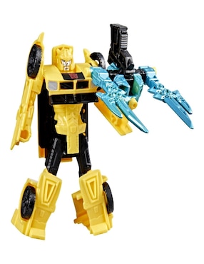Figura de acción articulada Transfomers Cyberworld Bumblebee Transformers 2 en 1