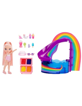 Muñeca Rainbow High Rainbow High pequeña fiesta de alberca