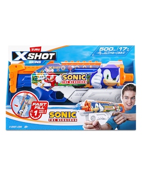 Lanzador de agua Xshot Sonic The Hedgehog
