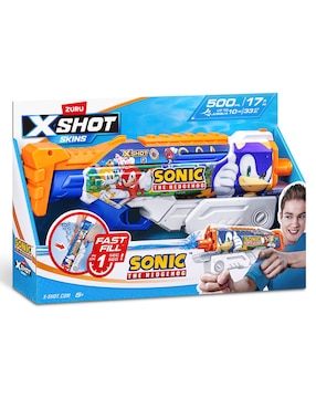 Lanzador de agua Xshot Sonic The Hedgehog