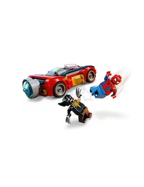 Lego Coche de Spider-Man vs. Lobezno Venomizado 76336