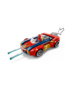 Lego Coche de Spider-Man vs. Lobezno Venomizado 76336