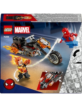 Lego Super Heroes Spider-Man Spider-Man vs Moto del Motorista Fantasma 76335 Marvel