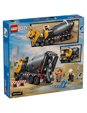 Lego City Camión mezclador de concreto 60478