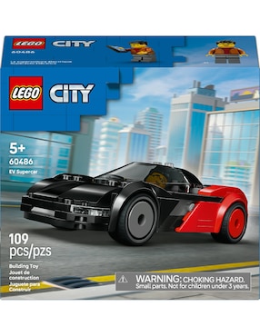 Lego City Superauto Eléctrico 60486