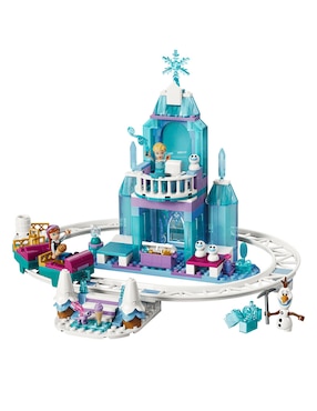 Lego Disney Frozen Castillo de Hielo de Elsa y Aventura en la Nieve 43281