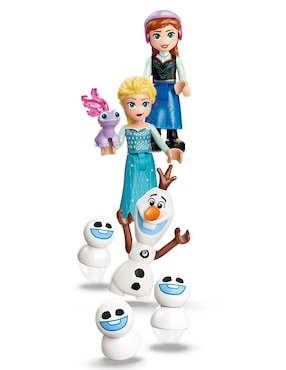 Lego Disney Frozen Castillo de Hielo de Elsa y Aventura en la Nieve 43281