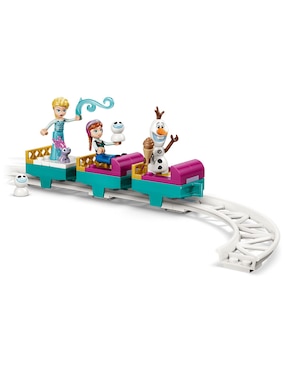 Lego Disney Frozen Castillo de Hielo de Elsa y Aventura en la Nieve 43281